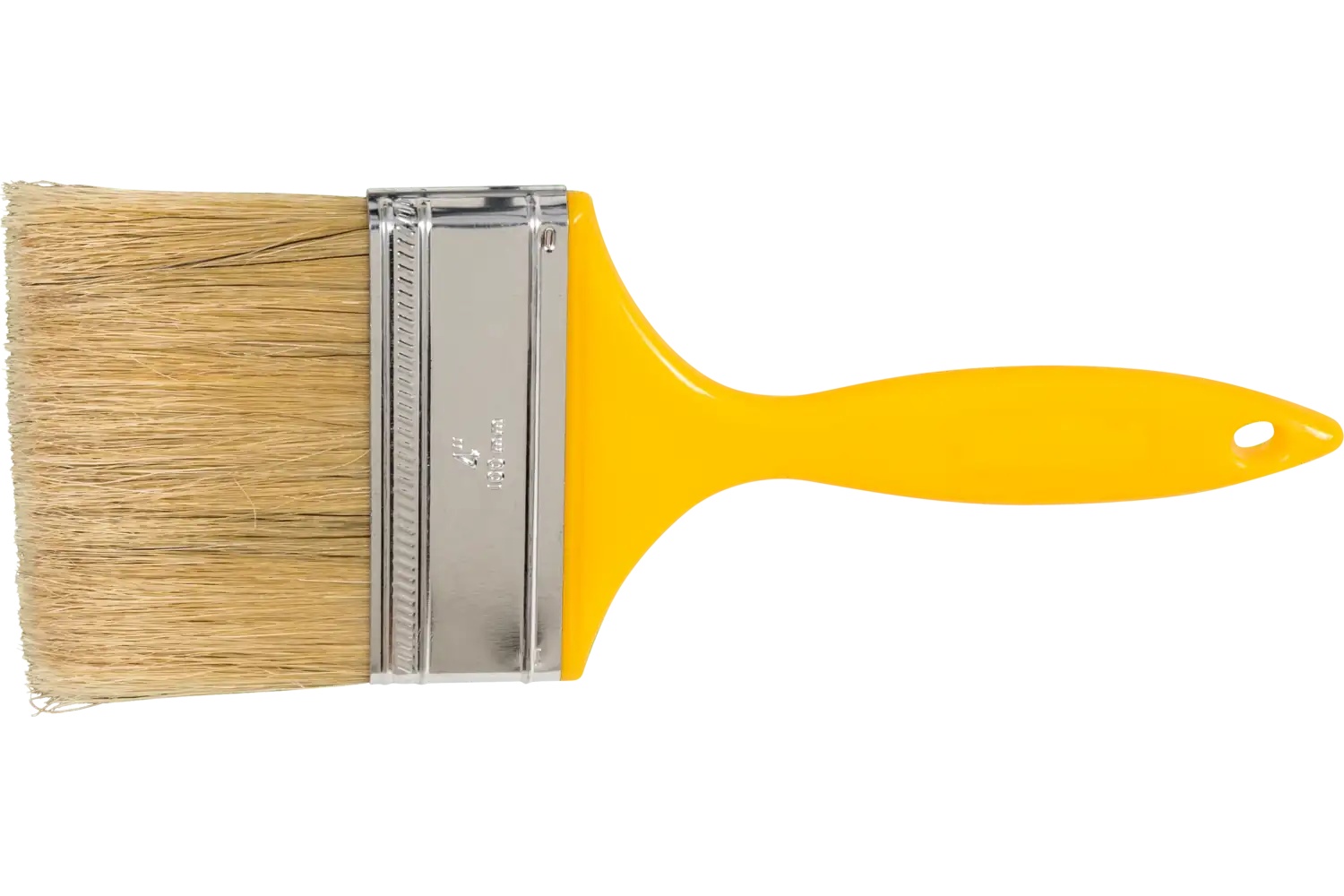 Picture of Pferd Wall Brush 4" Black Bristle Fill Yellow Plastic Handle